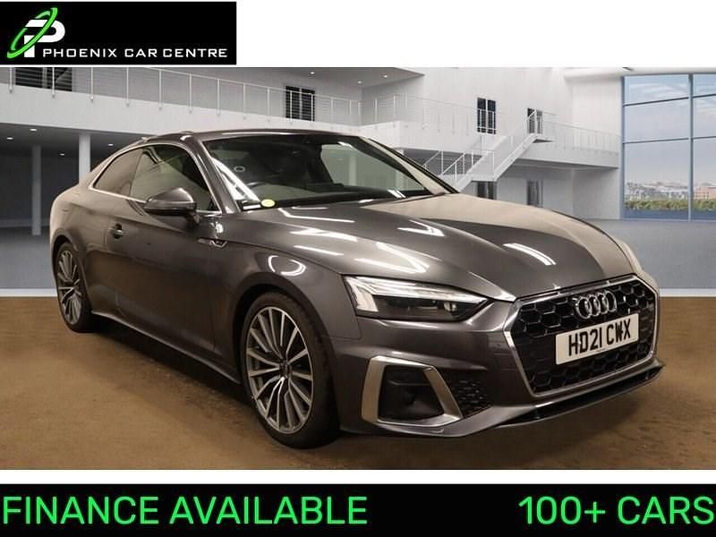 Used Audi A5 S-Line 2021 Grey Coupe