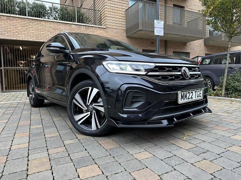 Black Used 2022 VW T-Roc R-line SUV | £19,495 - Image 1/4