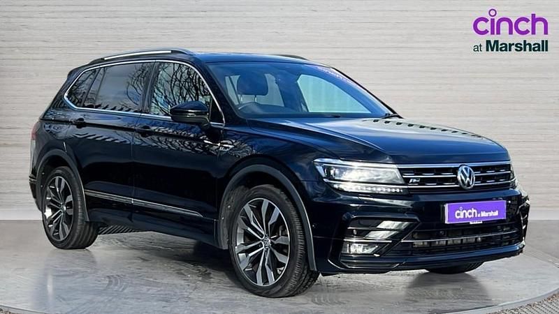 Used VW Tiguan Allspace R-line 190 HP (139 kW) 2019 Black SUV