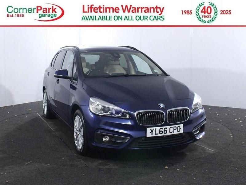 Blue Used 2017 BMW 225 Active Tourer Luxury Line MPV | £9,699 (Fair price) - Image 1/4