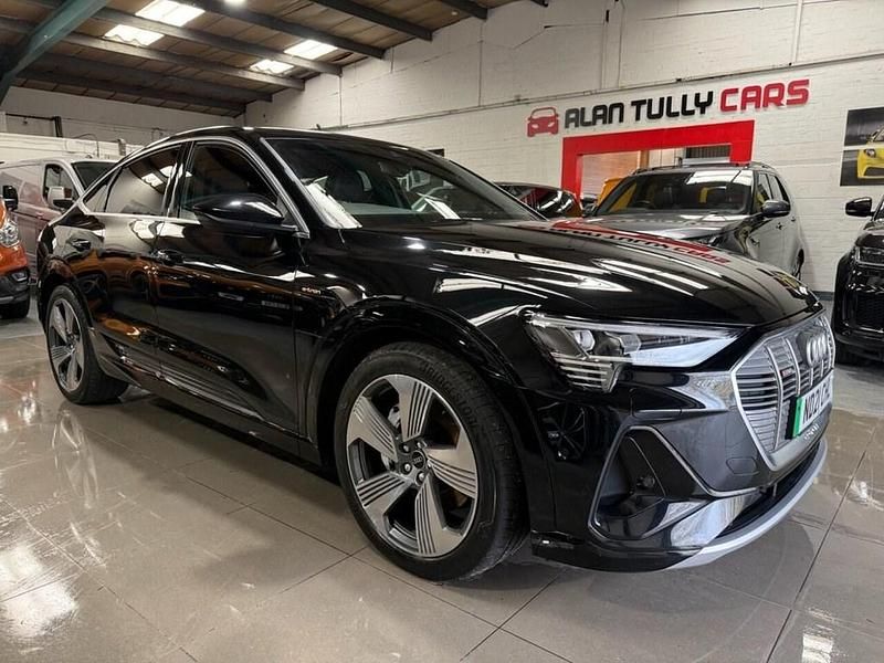 Used Audi e-tron S-Line 300 kW (408 HP) 2021 Black SUV