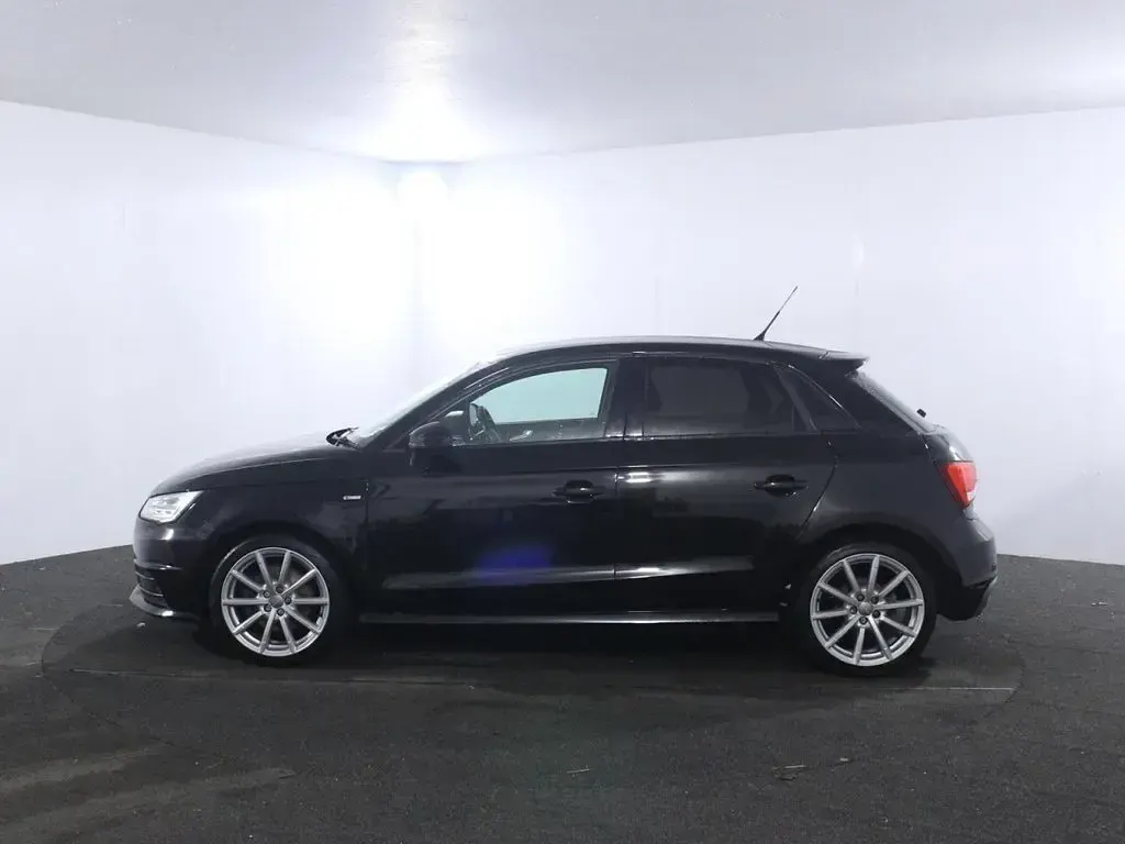 Used Audi A1 Sportback S-Line 125 HP (91 kW) 2015 Black Hatchback