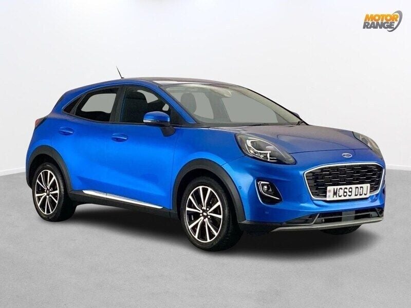 Blue Used 2020 Ford Puma Titanium Hatchback | £12,295 (Good price) - Image 1/4
