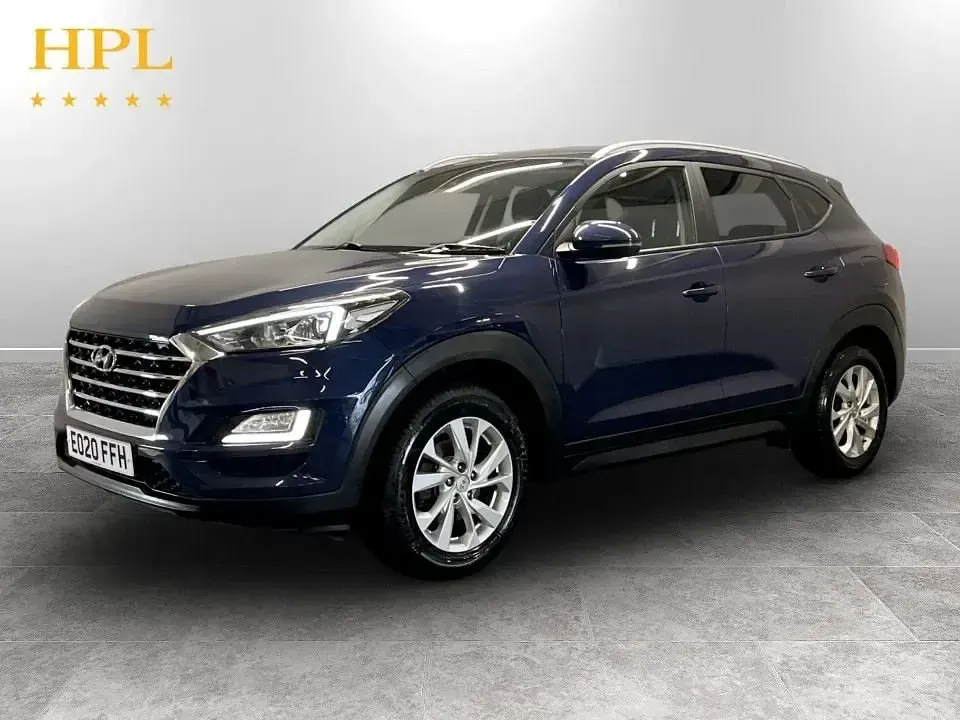 Usado Hyundai Tucson SE 132 CV (97 kW) 2020 Azul SUV