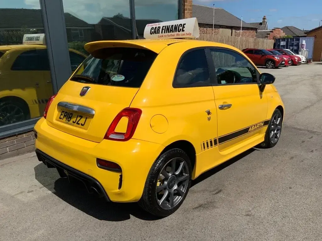 Used Abarth 595 2018 Yellow Hatchback