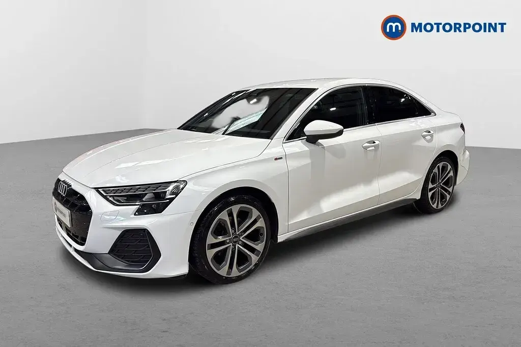 Used Audi A3 S-Line 2025 White Sedan