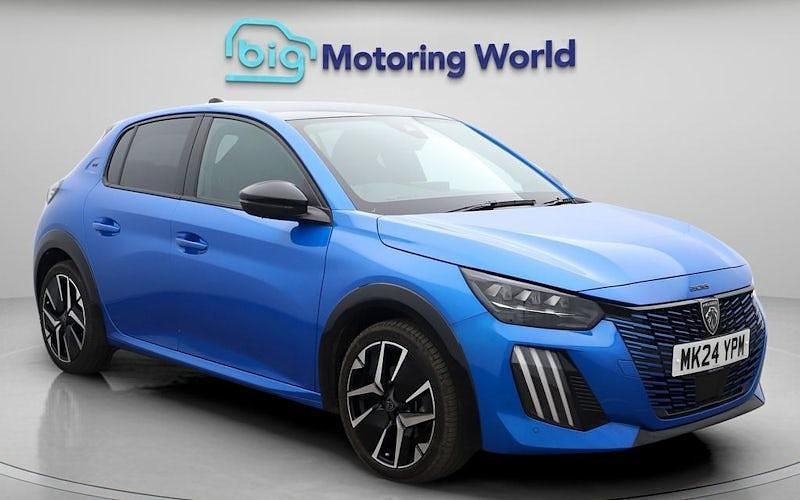 Used Peugeot 208 GT 102 HP (75 kW) 2024 Blue Hatchback