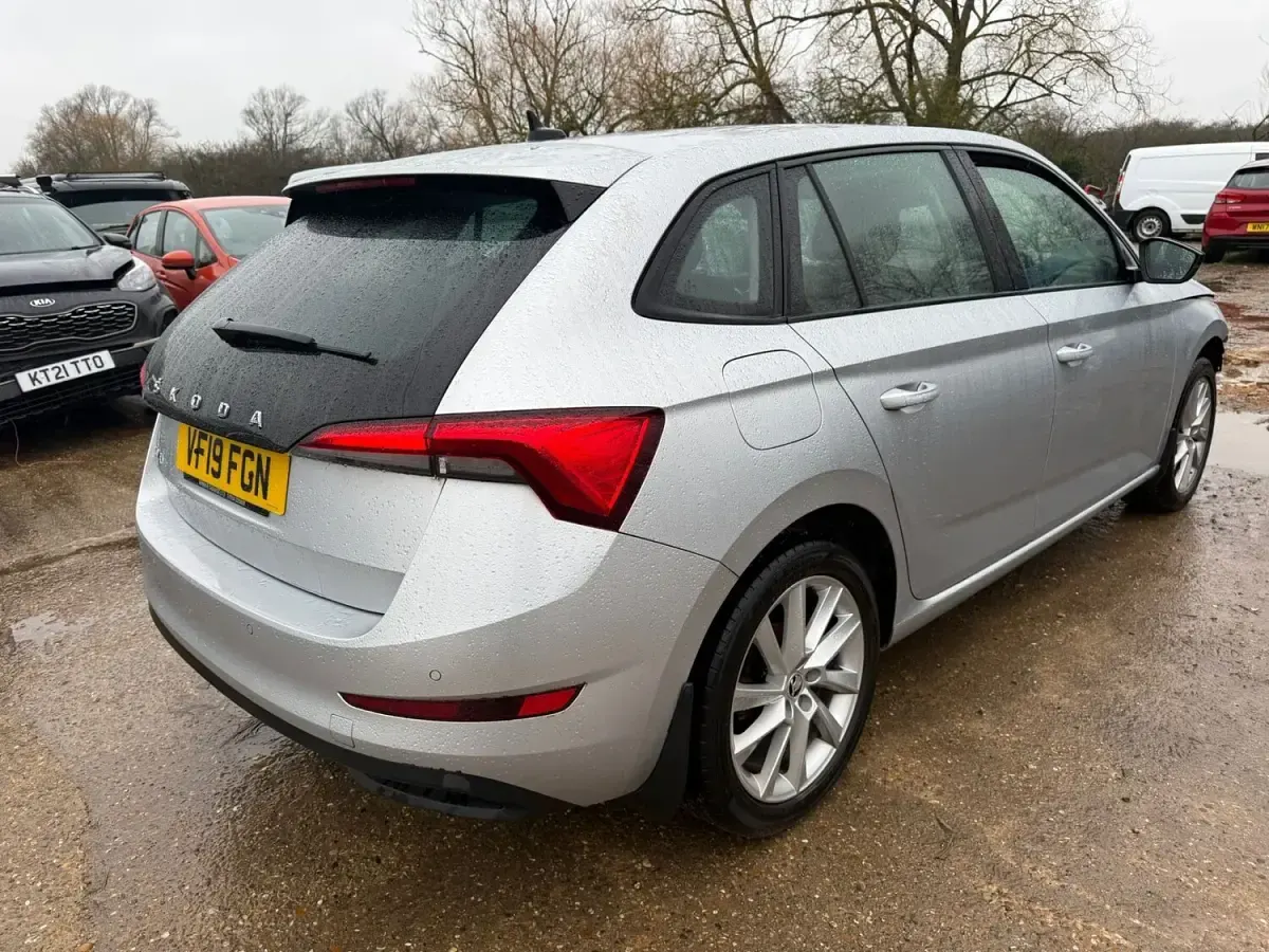 Used Skoda Scala SE 2019 Silver Hatchback