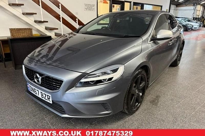 Grey Used 2017 Volvo V40 R-Design Hatchback | £12,995 (A bit pricey) - Image 1/1