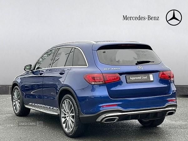 Used Mercedes GLC220 AMG Line Premium 2021 Blue Estate