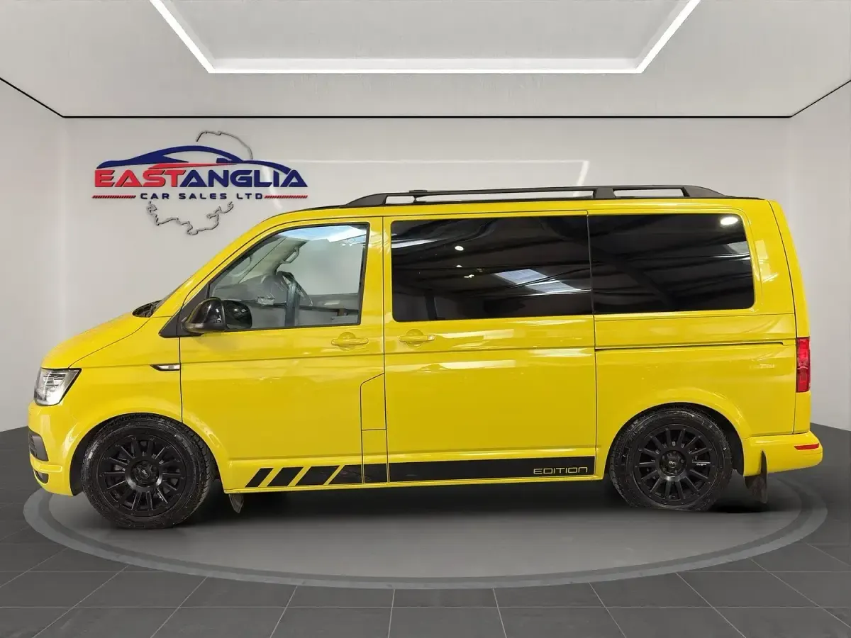 Used VW Transporter Edition 201 HP (147 kW) 2018 Yellow Van