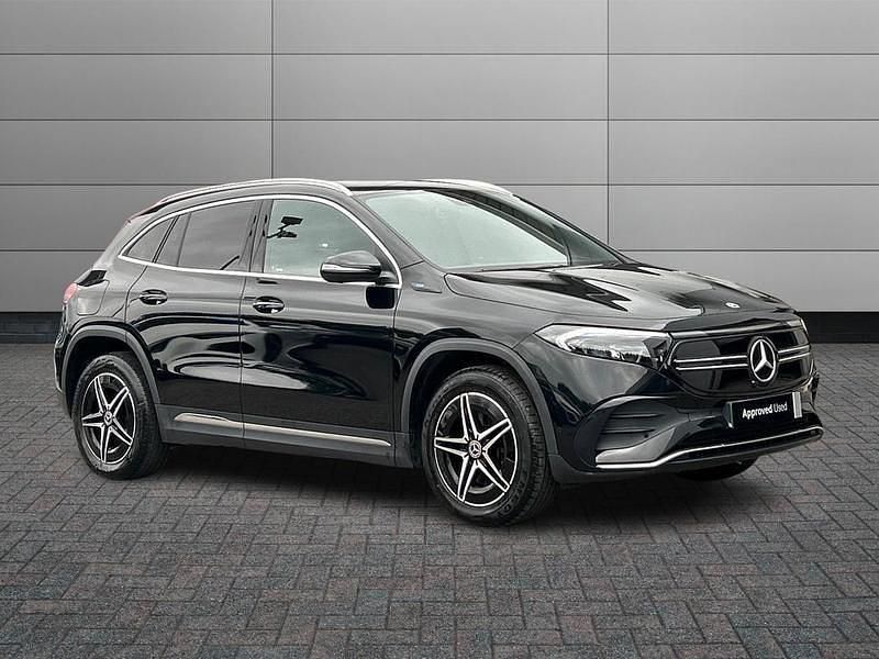 Black Used 2022 Mercedes EQA250 AMG line SUV | £21,295 (Fair price) - Image 1/4
