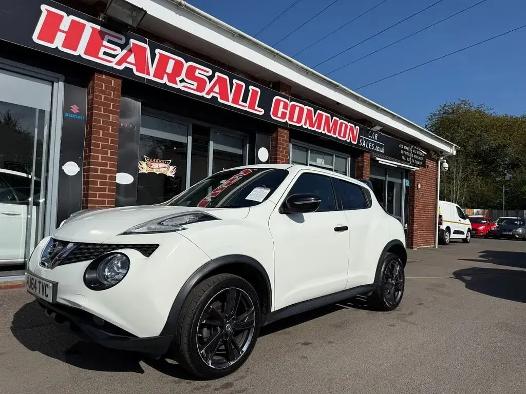 Used Nissan Juke Acenta Premium 116 HP (85 kW) 2014 White SUV