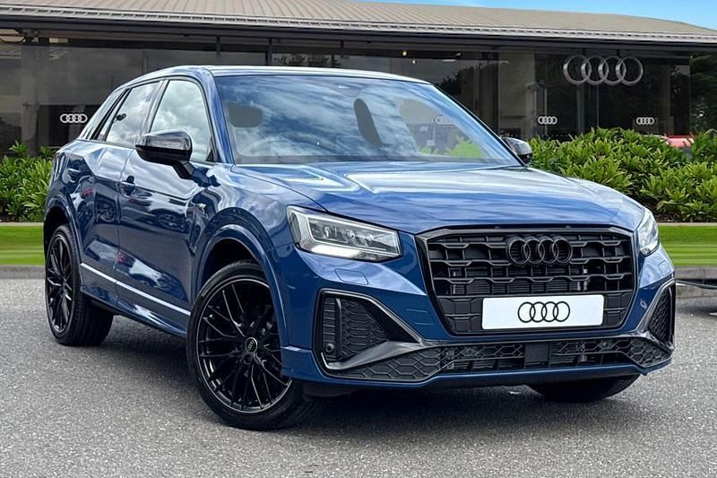 Blue New 2025 Audi Q2 Black Edition SUV | £33,480 (Fair price) - Image 1/4