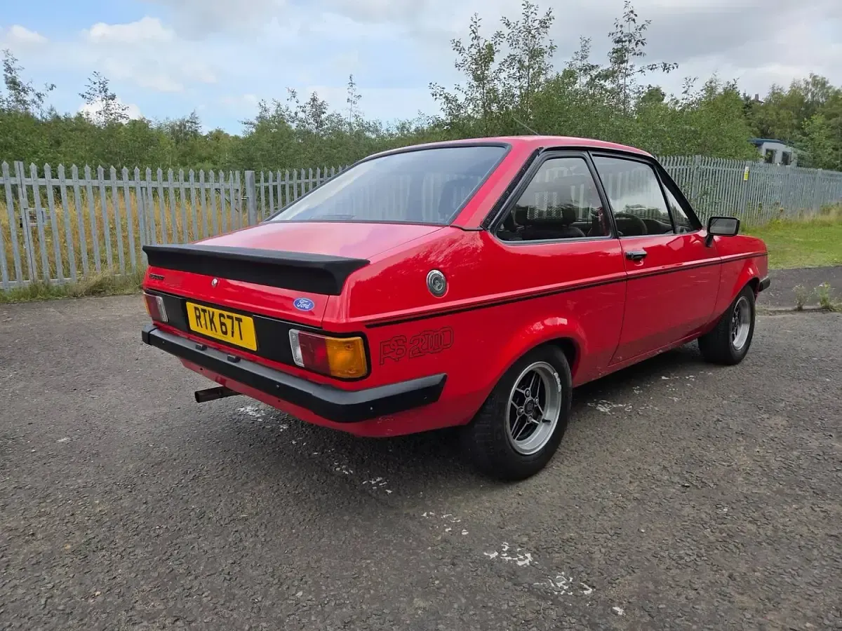 Used Ford Escort 1978 Red Sedan