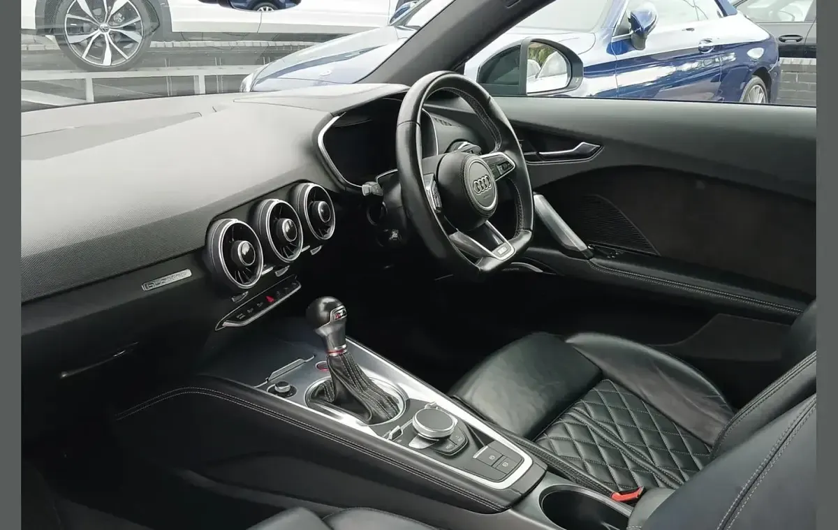 Used Audi TTS Black Edition 306 HP (225 kW) 2017 Blue Coupe