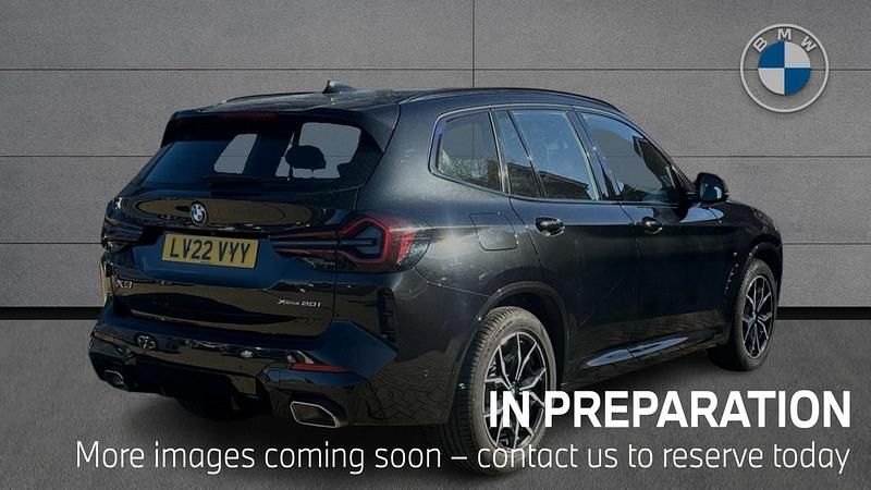 Used BMW X3 M Sport 248 HP (182 kW) 2022 Black SUV