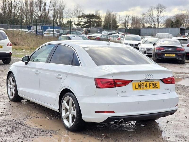 Used Audi A3 S-Line 150 HP (110 kW) 2014 White Sedan