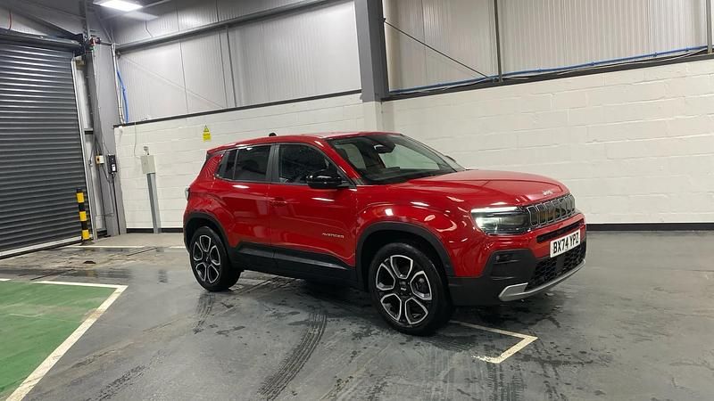 Red Used 2024 Jeep Avenger Summit SUV | £20,998 (Good price) - Image 1/4