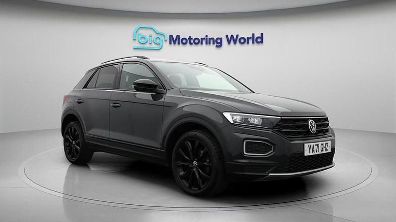 Used VW T-Roc Black Edition 110 HP (80 kW) 2022 Grey SUV