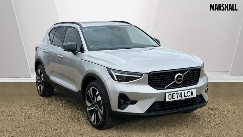 Silver Used 2024 Volvo XC40 Ultra SUV | £31,592 (Good price) - Image 1/4