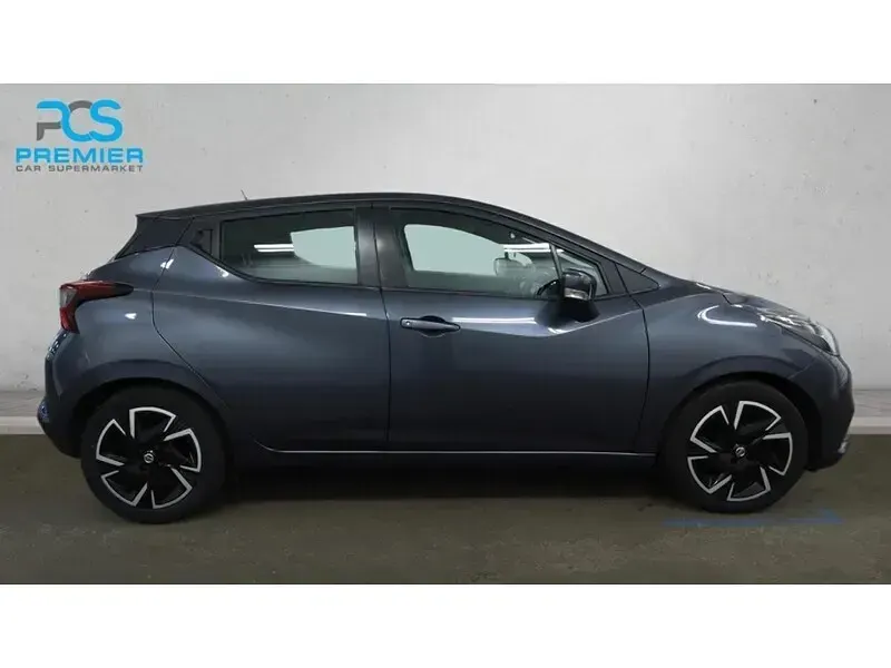 Used Nissan Micra Acenta 92 HP (67 kW) 2022 Grey Hatchback