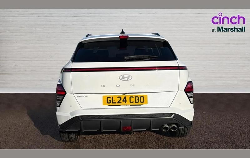 Used Hyundai Kona N Line 195 HP (143 kW) 2024 White SUV