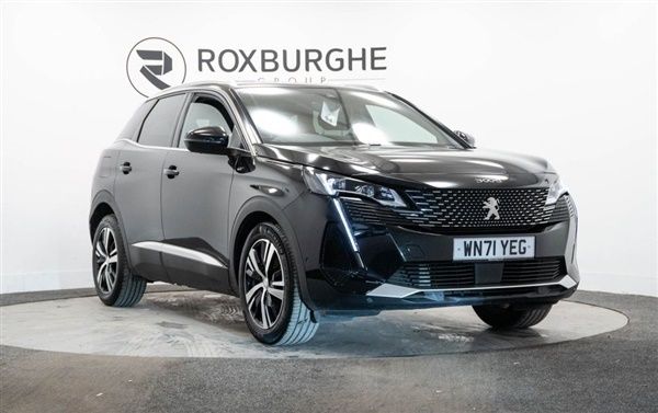 Black Used 2021 Peugeot 3008 GT SUV | £13,995 (Good price) - Image 1/1