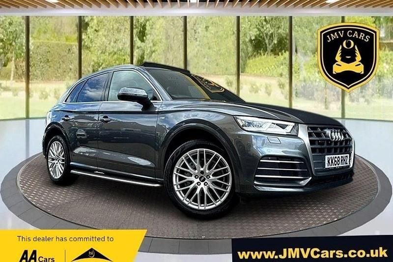 Grey Used 2019 Audi Q5 S-Line SUV | £21,975 (Fair price) - Image 1/1