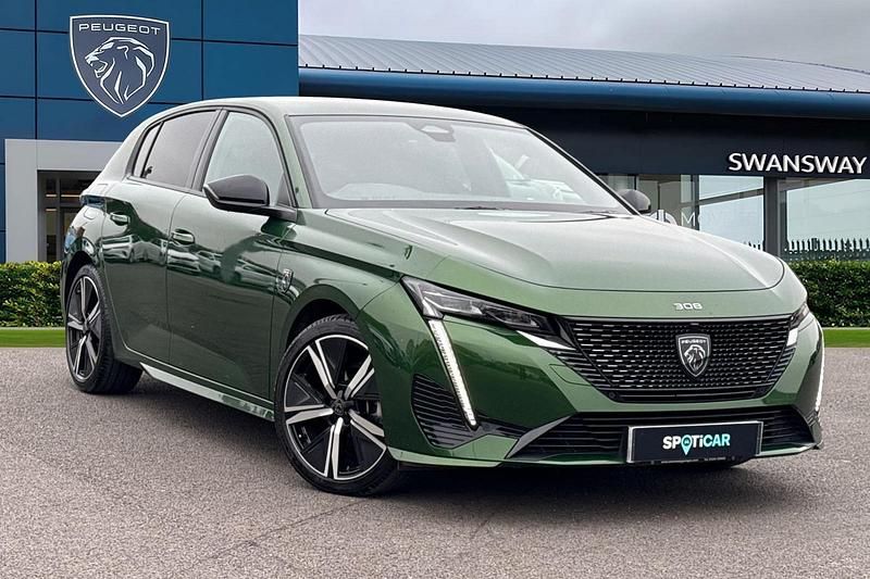 Green Used 2024 Peugeot 308 GT Hatchback | £21,295 (Fair price) - Image 1/4