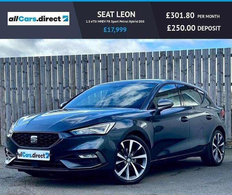 Used Seat Leon FR Sport 2022 Grey Hatchback