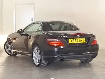 Used Mercedes SLK250 AMG 204 HP (150 kW) 2012 Black Cabriolet
