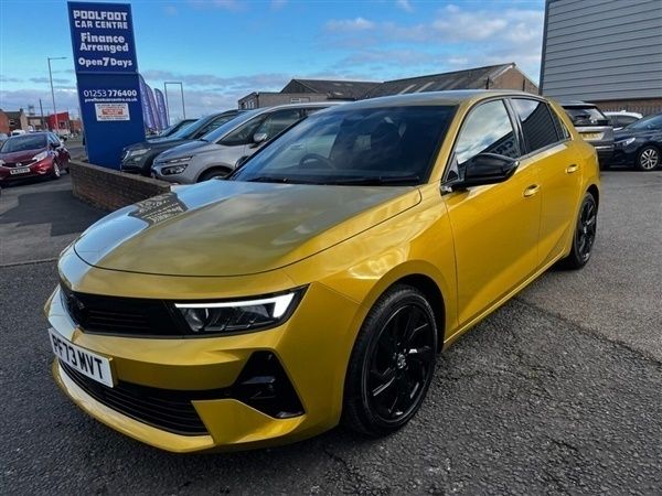 Yellow Used 2023 Vauxhall Astra S Hatchback | £18,995 (Fair price) - Image 1/4