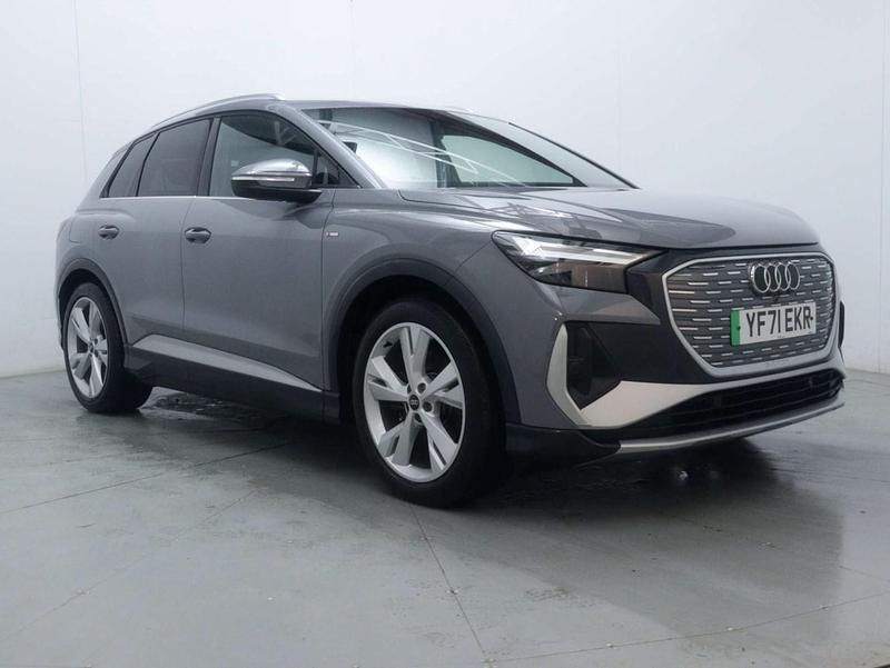 Used Audi Q4 e-tron S-Line 125 kW (170 HP) 2021 Grey SUV