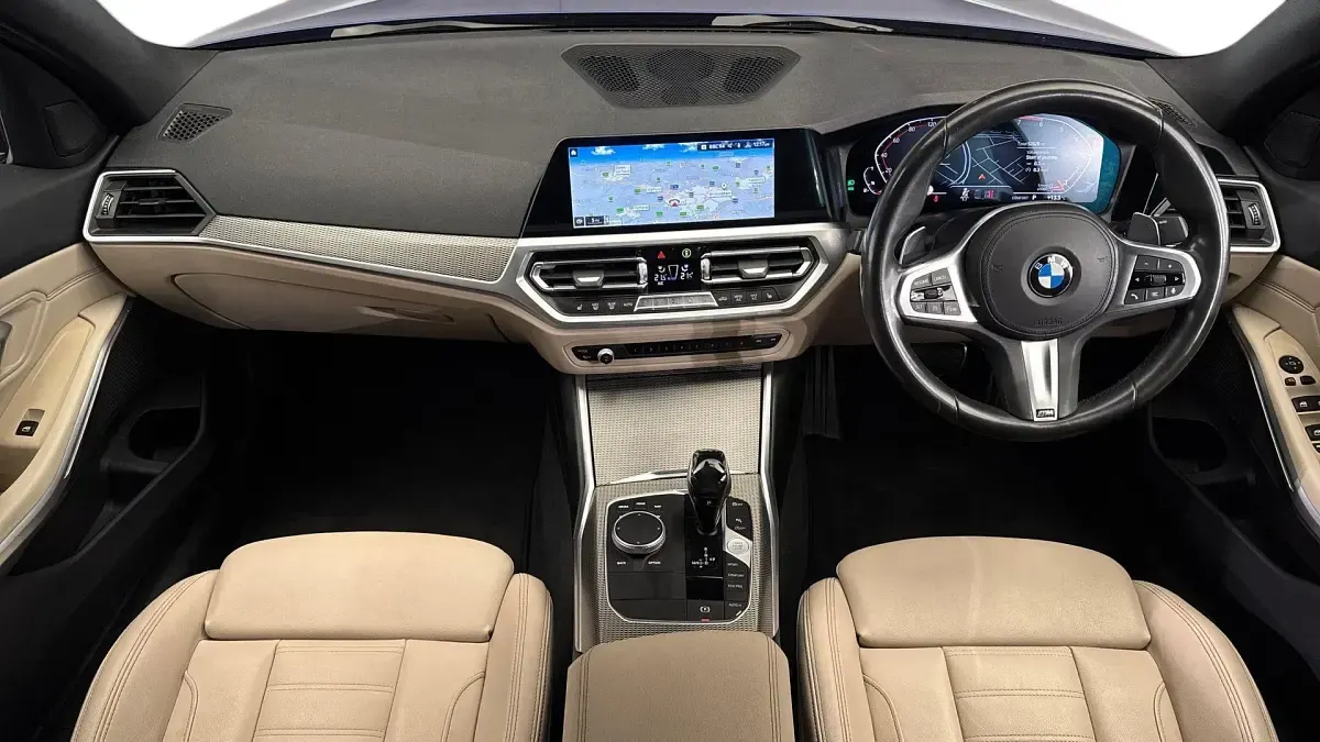 Used BMW 330 M Sport 254 HP (186 kW) 2019 Blue Sedan