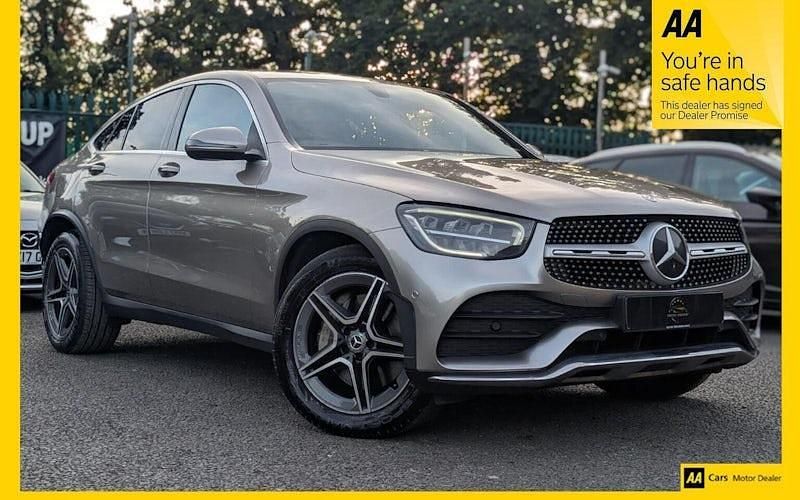 Used 2022 Mercedes GLC220 AMG line Coupe | £18,748 (Super price) - Image 1/4