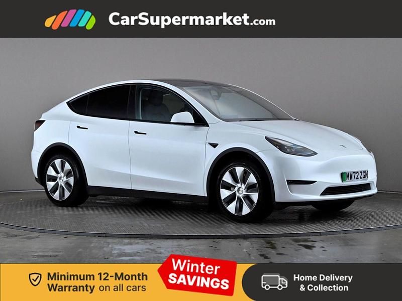 White Used 2022 Tesla Model Y Long Range AWD SUV | £23,397 (Fair price) - Image 1/3