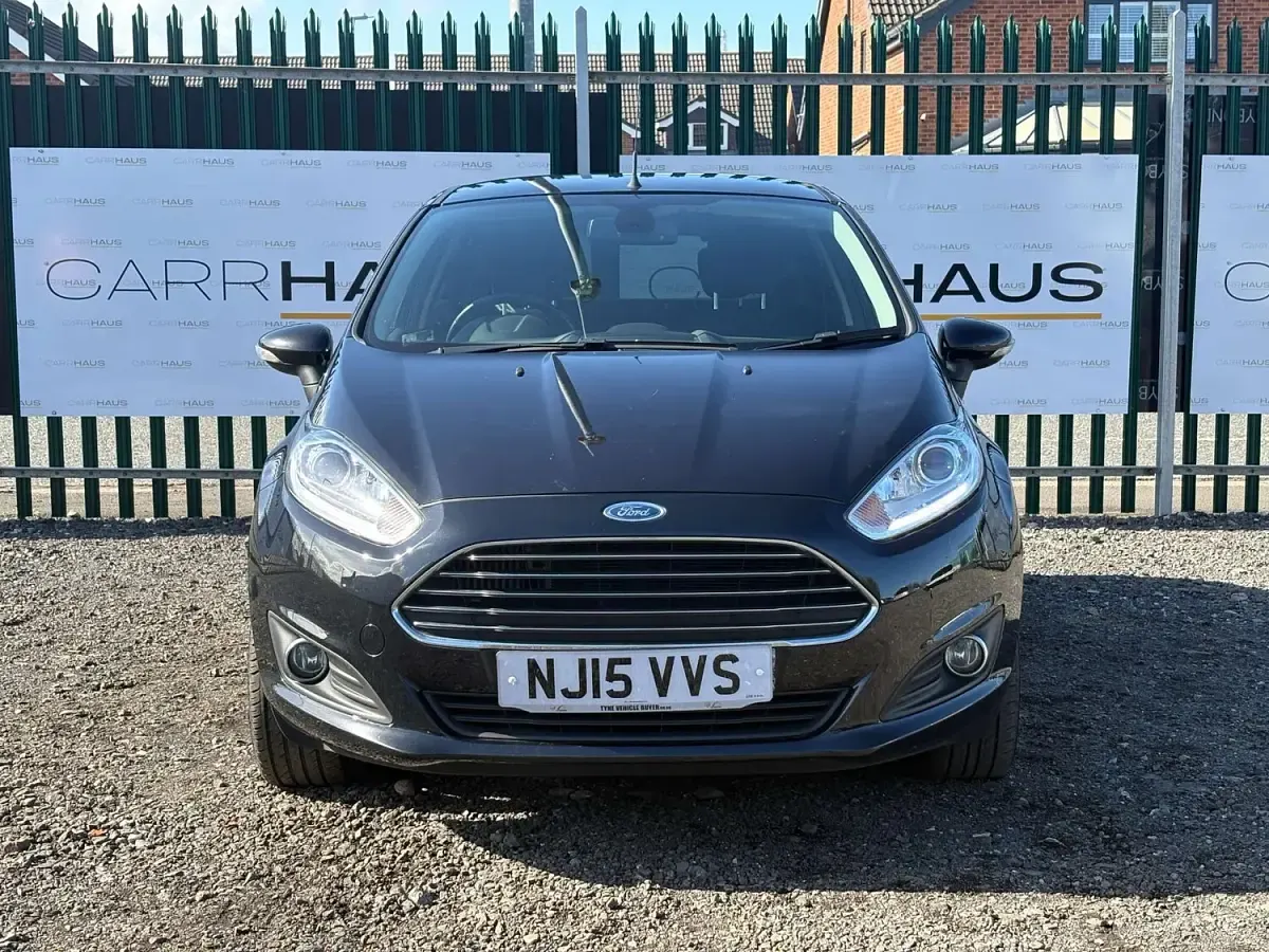 Used Ford Fiesta Titanium 2015 Black Hatchback