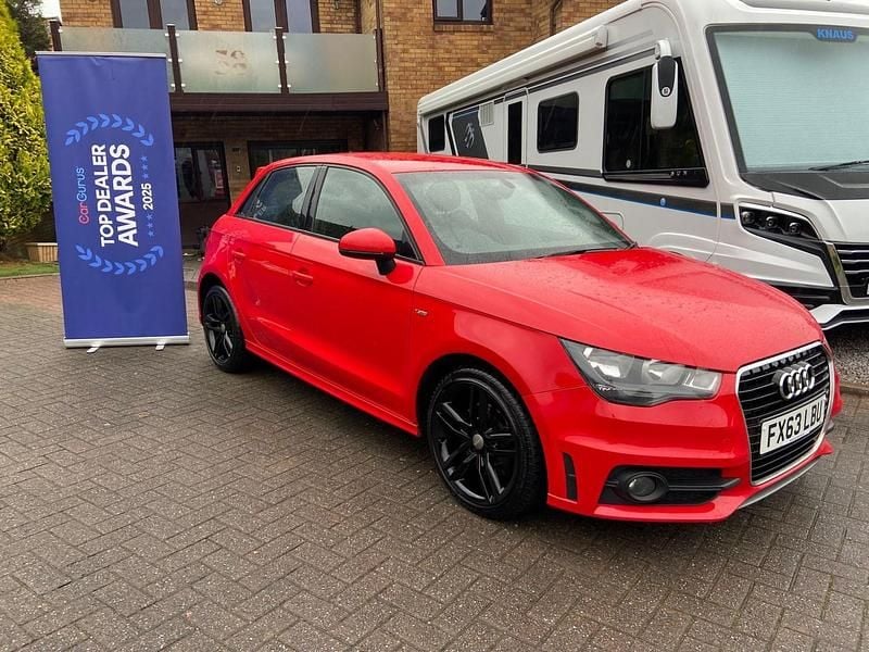 Red Used 2013 Audi A1 Sportback S-Line Hatchback | £4,500 (Fair price) - Image 1/4
