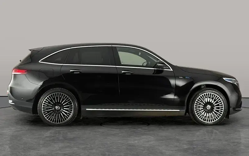 Used Mercedes EQC400 AMG line 300 kW (408 HP) 2021 Black SUV