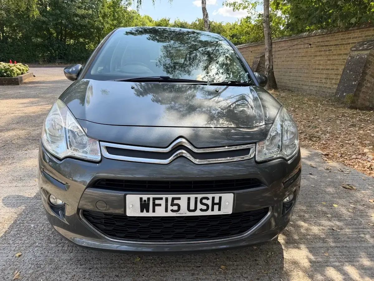 Used Citroën C3 PureTech 82 HP (60 kW) 2015 Grey Hatchback