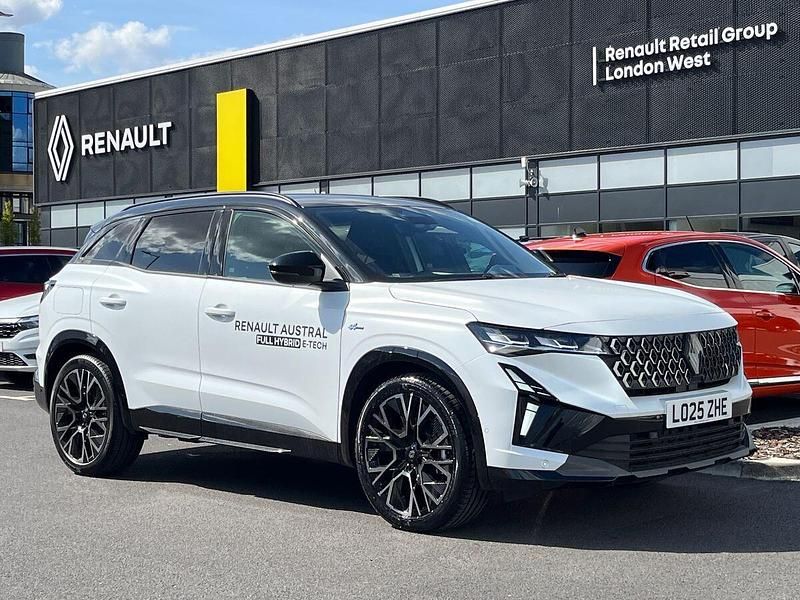 New Renault Austral Techno Esprit Alpine 200 HP (147 kW) 2025 White SUV