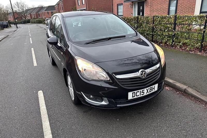 Black Used 2015 Vauxhall Meriva MPV | £1,795 (Good price) - Image 1/1
