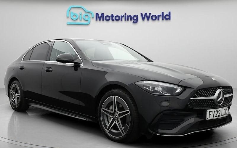 Used 2025 Mercedes C300e AMG line Sedan | £25,800 - Image 1/4