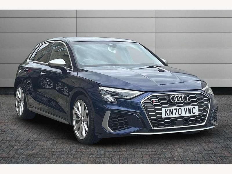 Blue Used 2020 Audi S3 Comfort Hatchback | £27,695 (Fair price) - Image 1/4