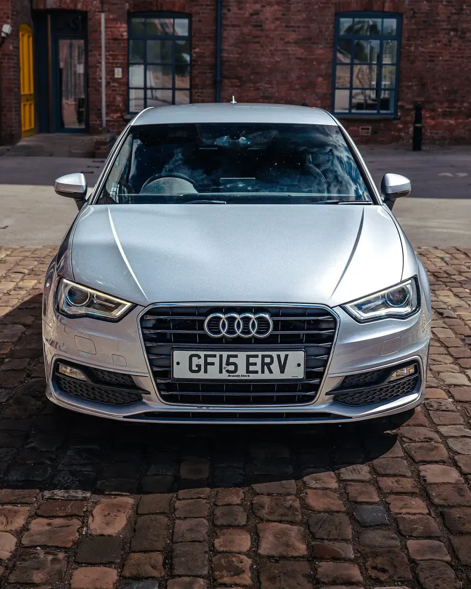 Used Audi A3 Sportback S-Line 110 HP (80 kW) 2015 Silver Hatchback