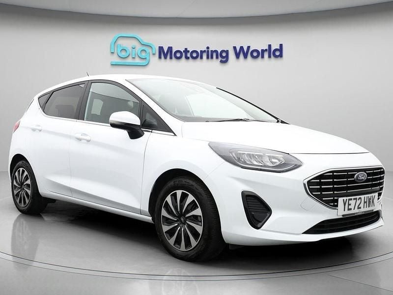 White Used 2022 Ford Fiesta Titanium Hatchback | £12,300 (Good price) - Image 1/4