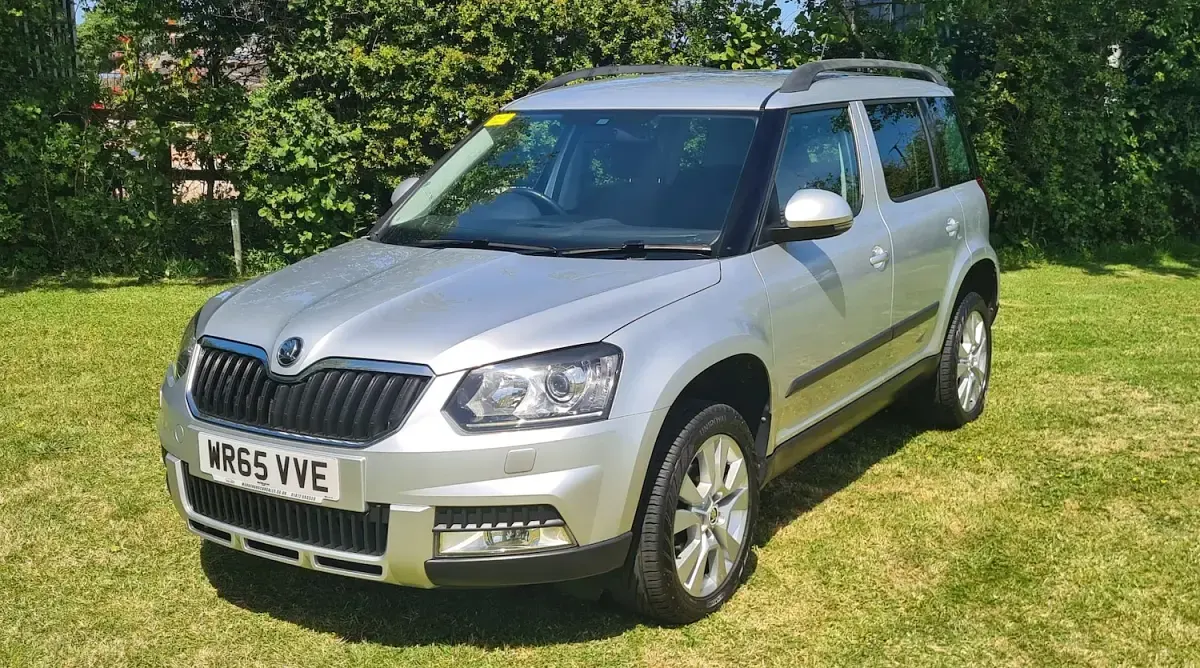 Used Skoda Yeti SE L 110 HP (80 kW) 2015 Silver SUV