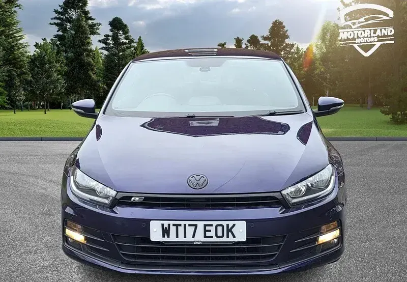 Used VW Scirocco R-line 180 HP (132 kW) 2017 Purple Coupe
