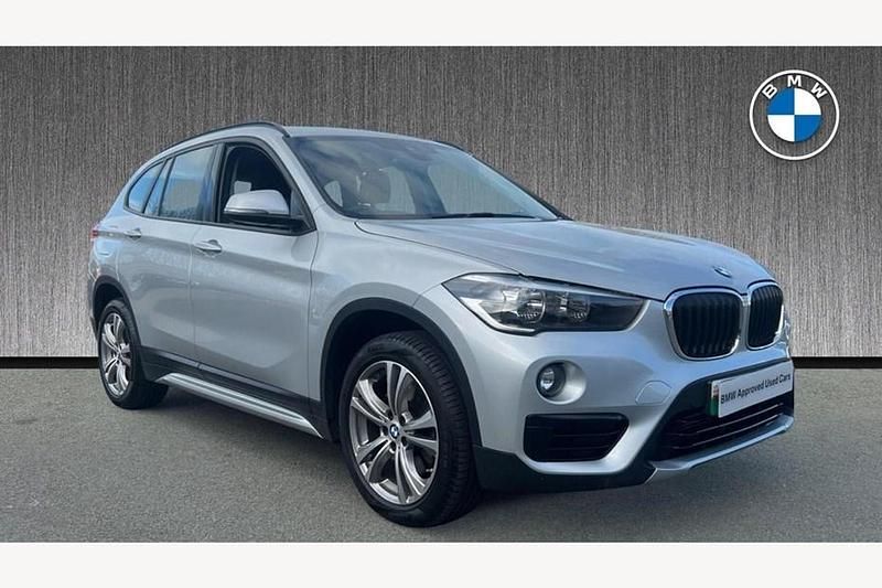 Used BMW X1 Sport Line 192 HP (141 kW) 2019 Silver SUV